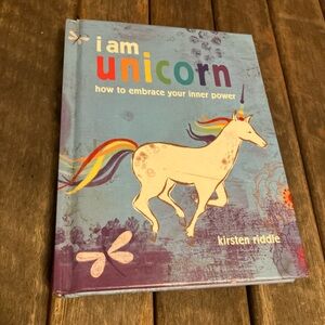 I Am Unicorn Blue Coffee Table Book